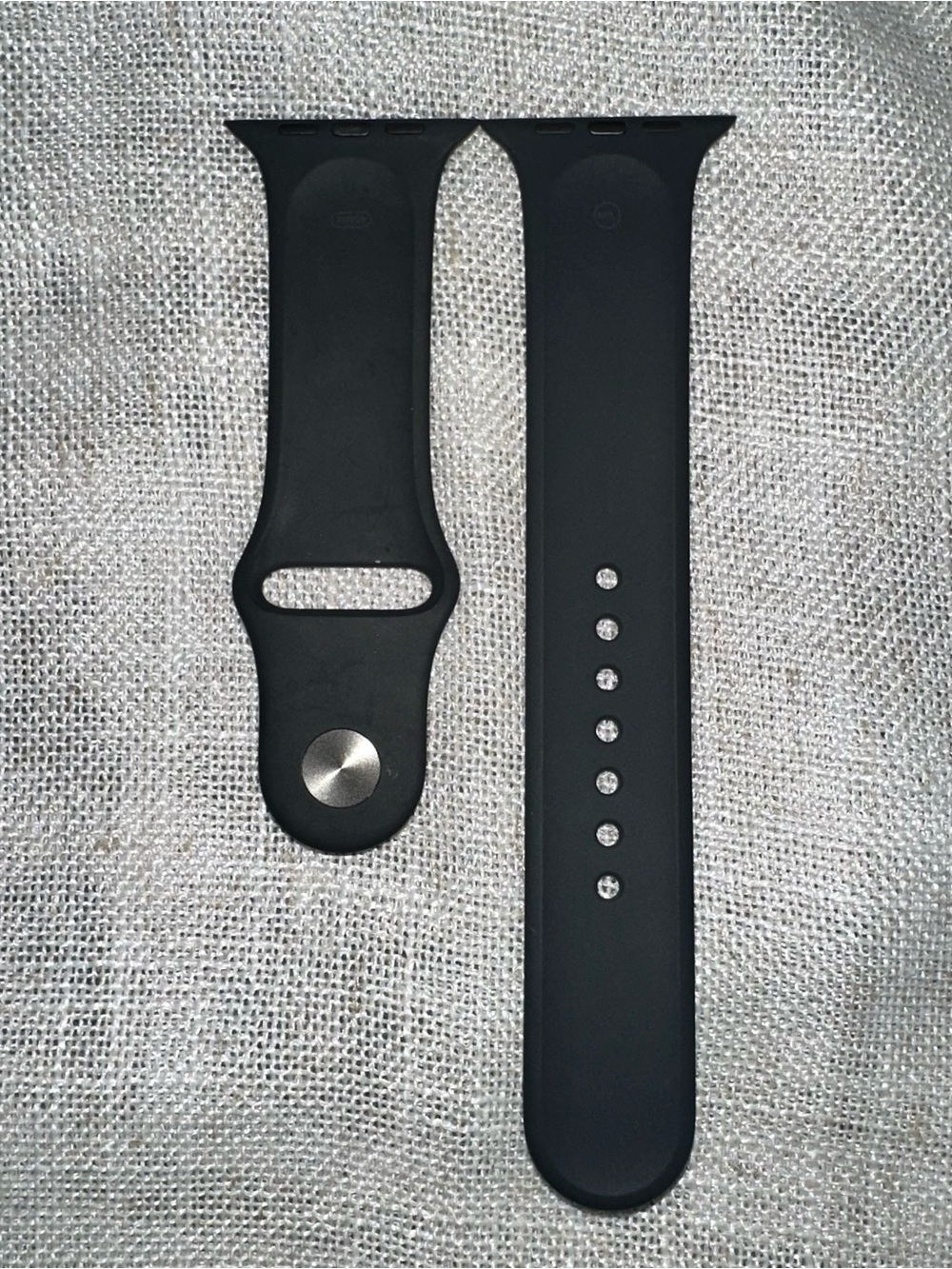 OEM Apple Watch 45mm Midnight Sport Band M/L Black BAND ONLY